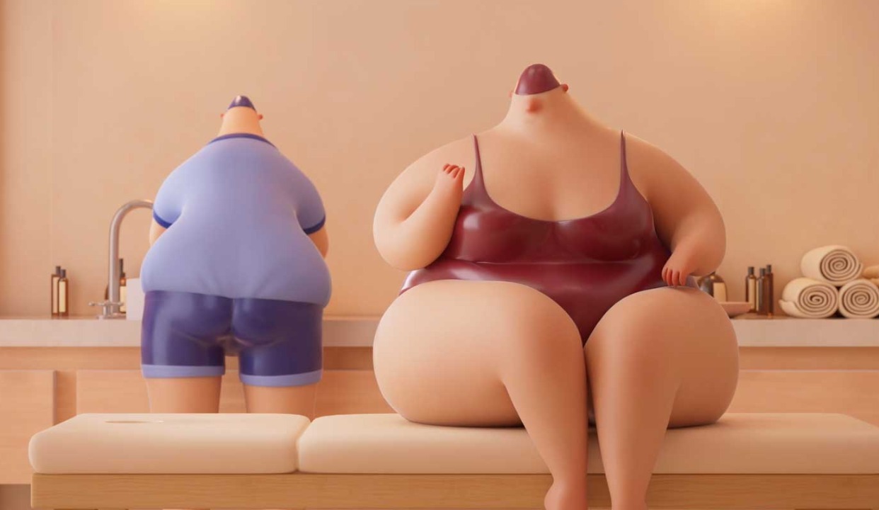 耳朵怀孕系列，关于诱惑动画「湿」