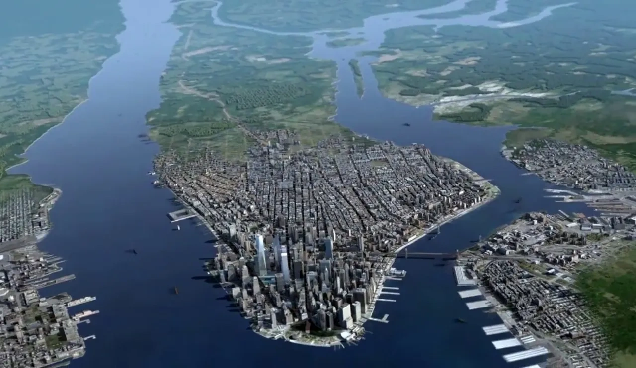 1609 - 2018，动画展示「纽约扩张史」