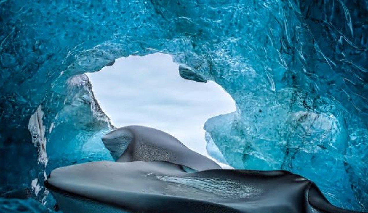 冰川消融瞬间，极致震撼而又恐怖