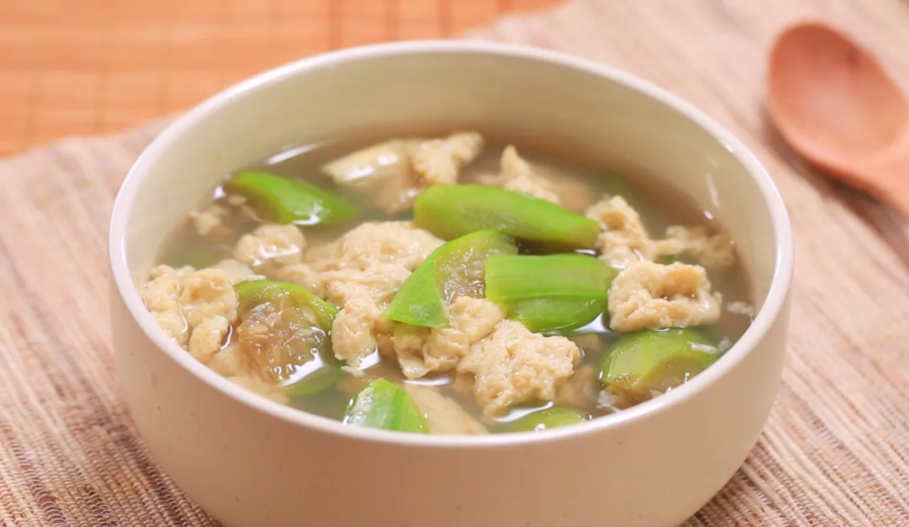 只用丝瓜，2步速成快手祛湿减脂靓汤！